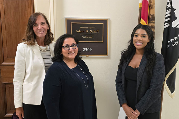 Covenant House staff and advocates in Capitol Hill