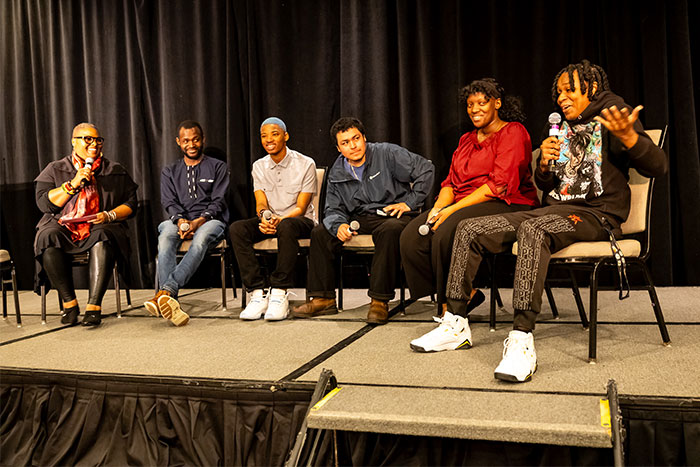 Covenant House Chicago homeless youth panelists | Bill's Blog