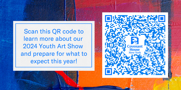 Covenant House New York 2025 Art Show QR Code