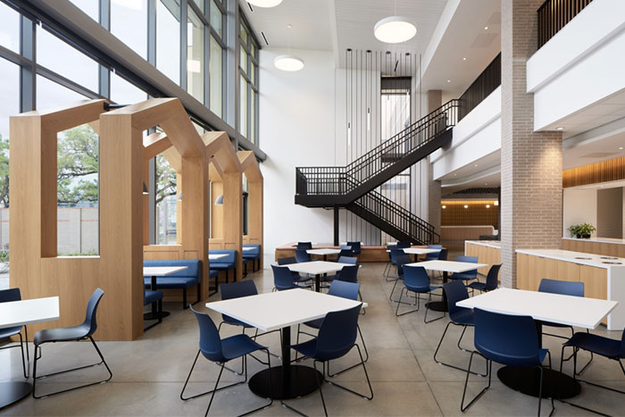 Brand new Covenant House Texas campus interior 