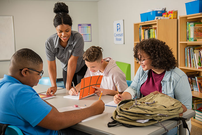 former homeless youth learning | Covenant House