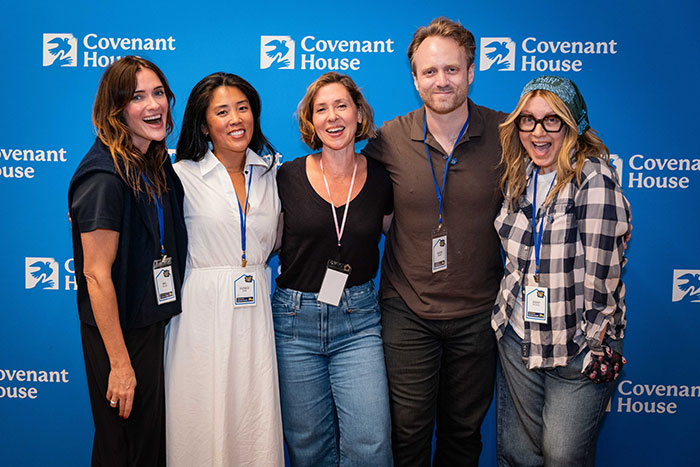 Covenant House Sleep Out participants