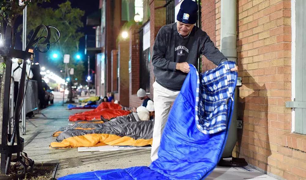 Covenant House Sleep Out Volunteer