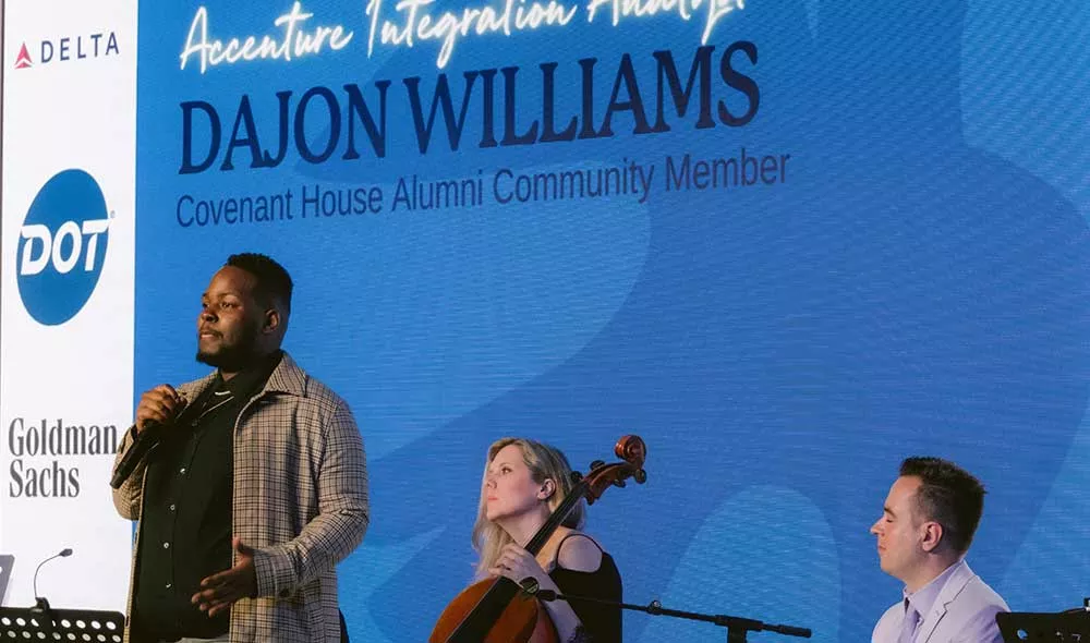 Covenant House Alumni Dajon Williams