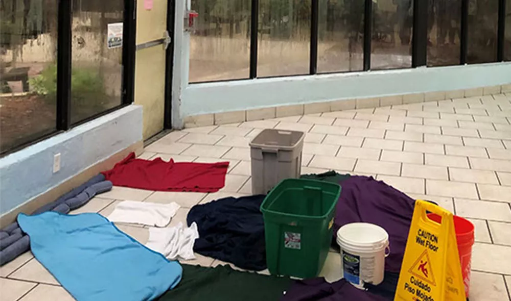 Flooded Covenant House Orlando Site