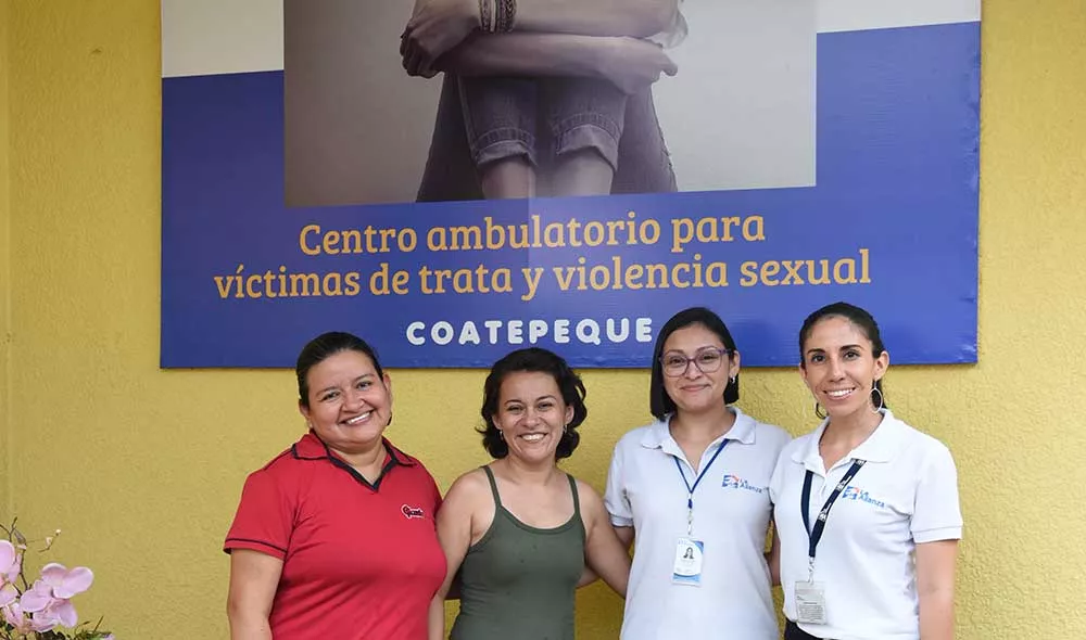 Four-woman team at Covenant House Guatemala