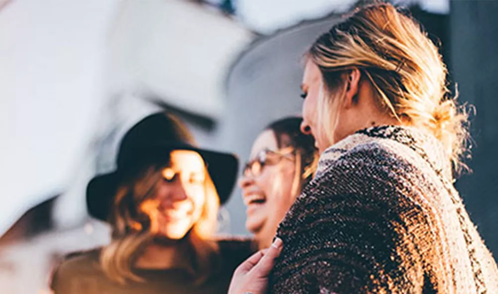 Young girls laughing | Covenant House