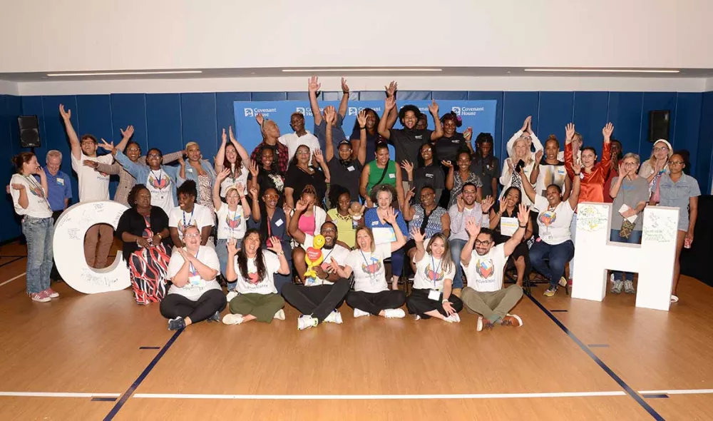 Covenant House Alumni Day group photo | Providing immediate care and shelter for homeless youth