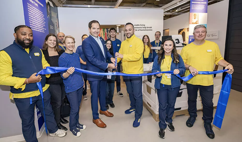 IKEA Brooklyn supports helping homeless youth with Covenant House