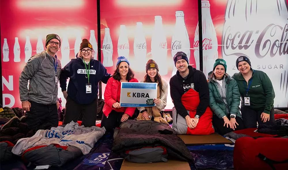 Covenant House global 2025 Sleep Out participants
