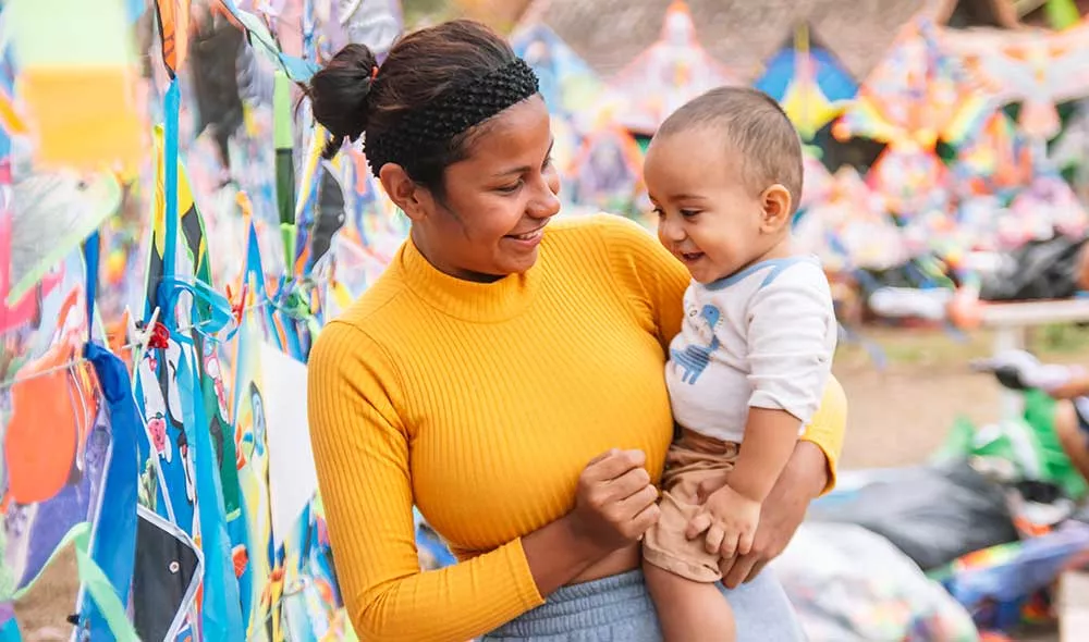 homeless young mother and her child | Covenant House