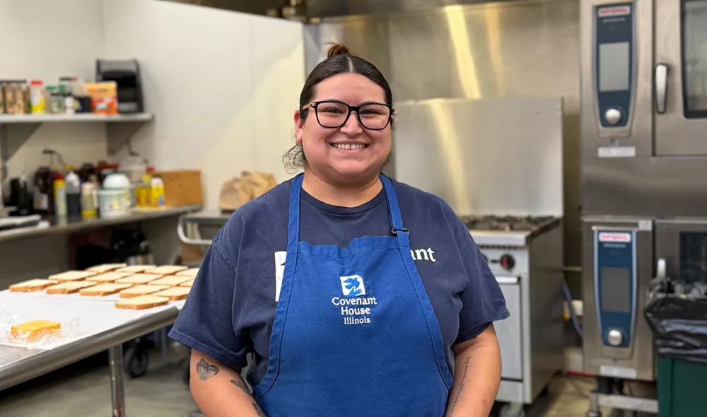 Covenant House Illinois Lead Cook, Ariana Carrera
