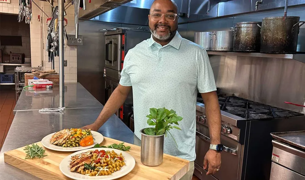 David Holt, food and facilities manager at Covenant House Michigan