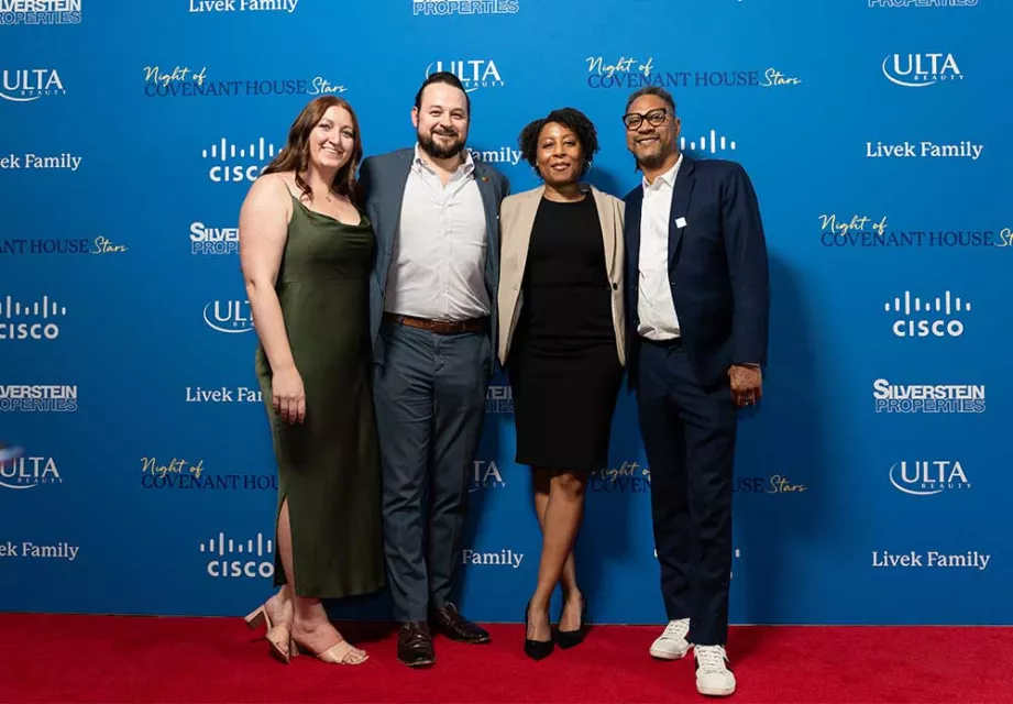 Night of Covenant House Stars 2024 attendees on the Red Carpet 