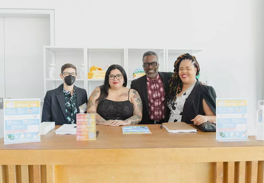 Staff at Night of Covenant House Stars 2024 gala at Javits Center