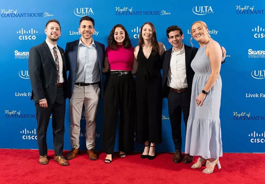 Night of Covenant House Stars 2024 attendees on the Red Carpet 