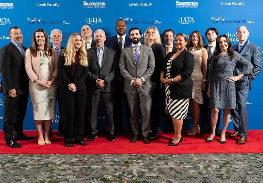 Night of Covenant House Stars 2024 attendees on the Red Carpet 