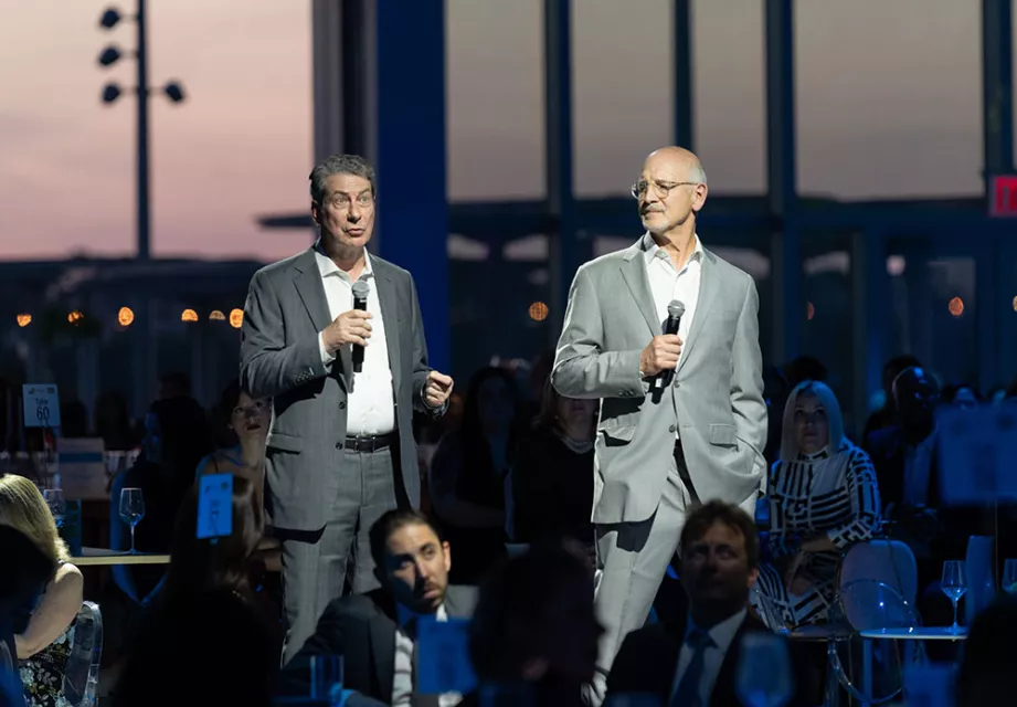Speakers at Night of Covenant House Stars 2024 gala at Javits Center