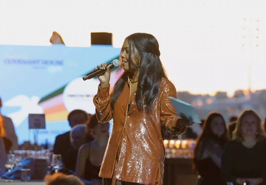 Night of Covenant House Stars 2024 speaker at gala show
