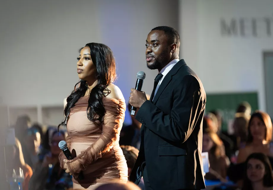 speakers at Night of Covenant House Stars 2024 gala at Javits Center