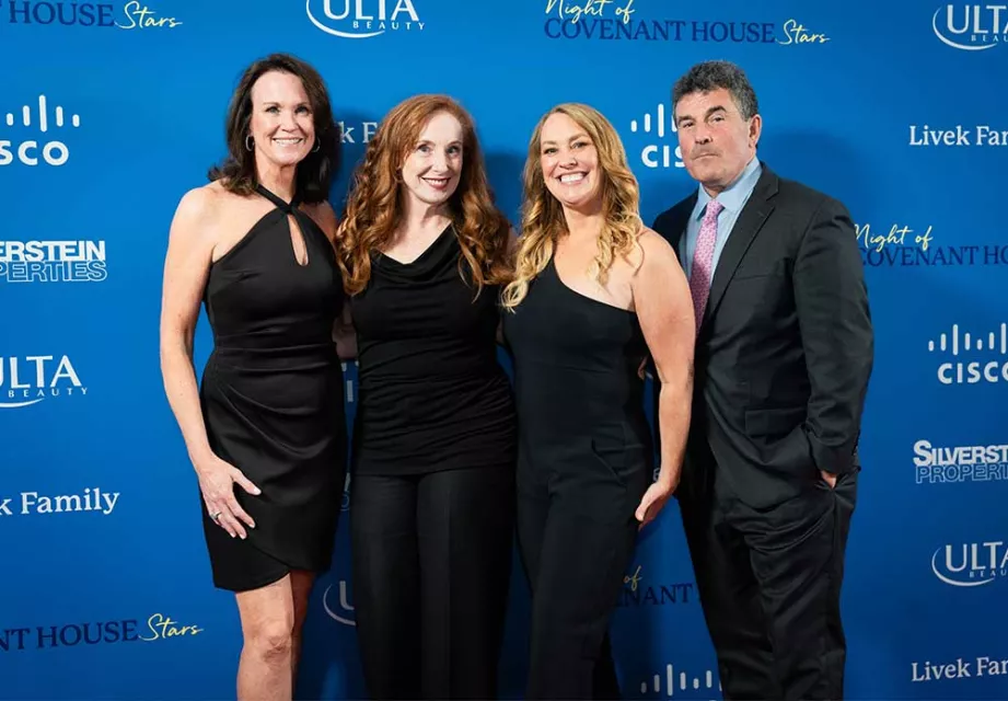 Night of Covenant House Stars 2024 attendees on the Red Carpet 