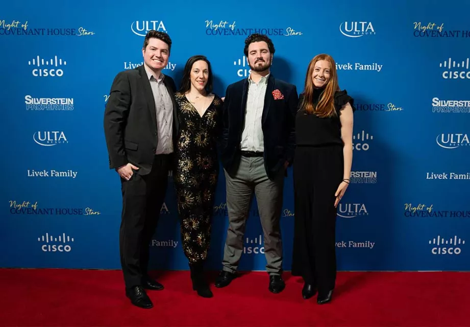 Night of Covenant House Stars 2024 attendees on the Red Carpet 