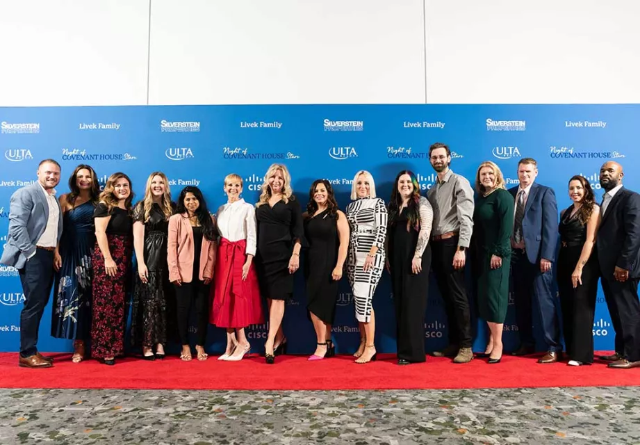 Night of Covenant House Stars 2024 attendees on the Red Carpet 
