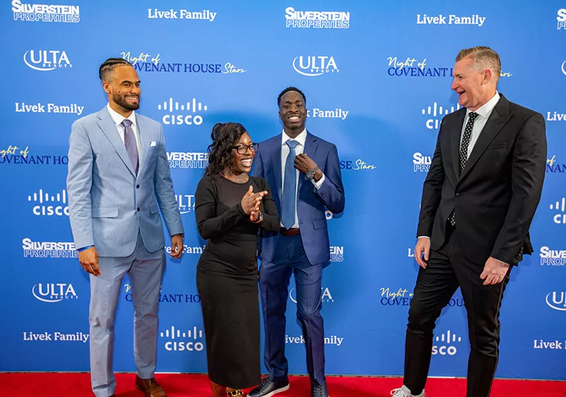 Night of Covenant House Stars 2024 attendees on the Red Carpet 