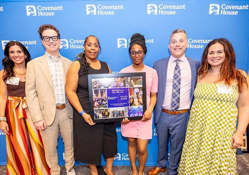 Night of Covenant House Stars 2024 attendees on the Red Carpet 