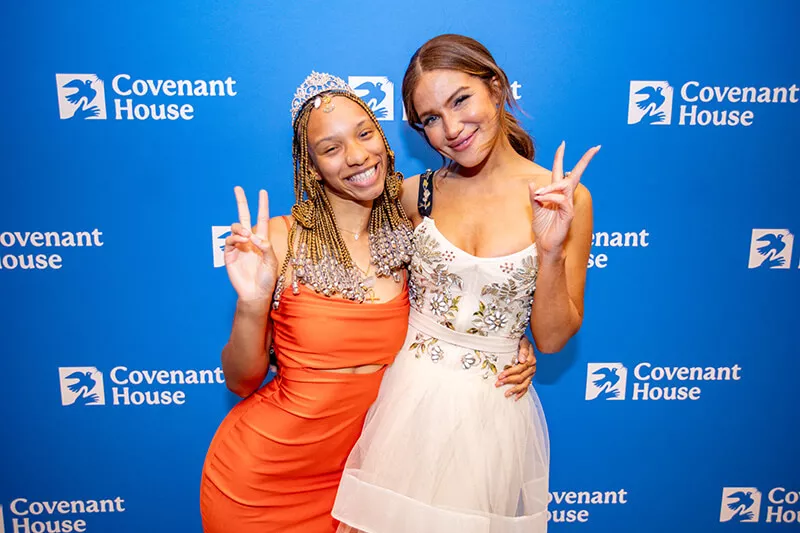 Night of Covenant House Stars 2024 attendees on the Red Carpet 
