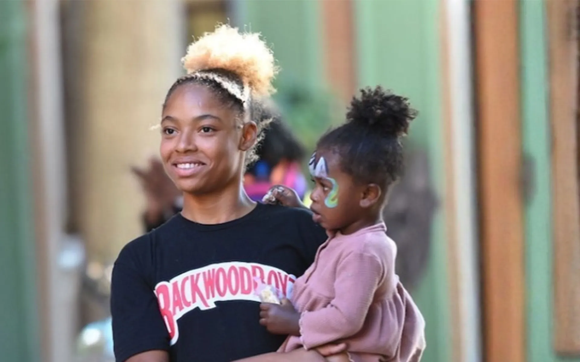 previously homeless young mother and child | Covenant House