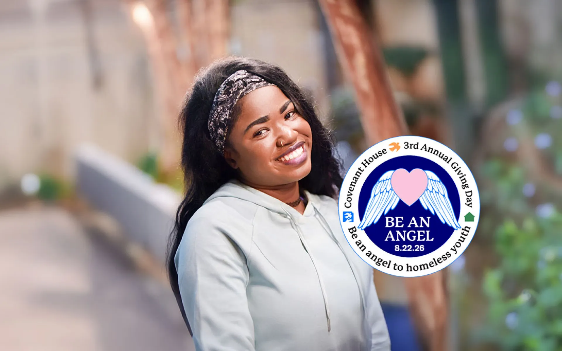 Former Homeless teen | Be An Angel for Covenant House Youth