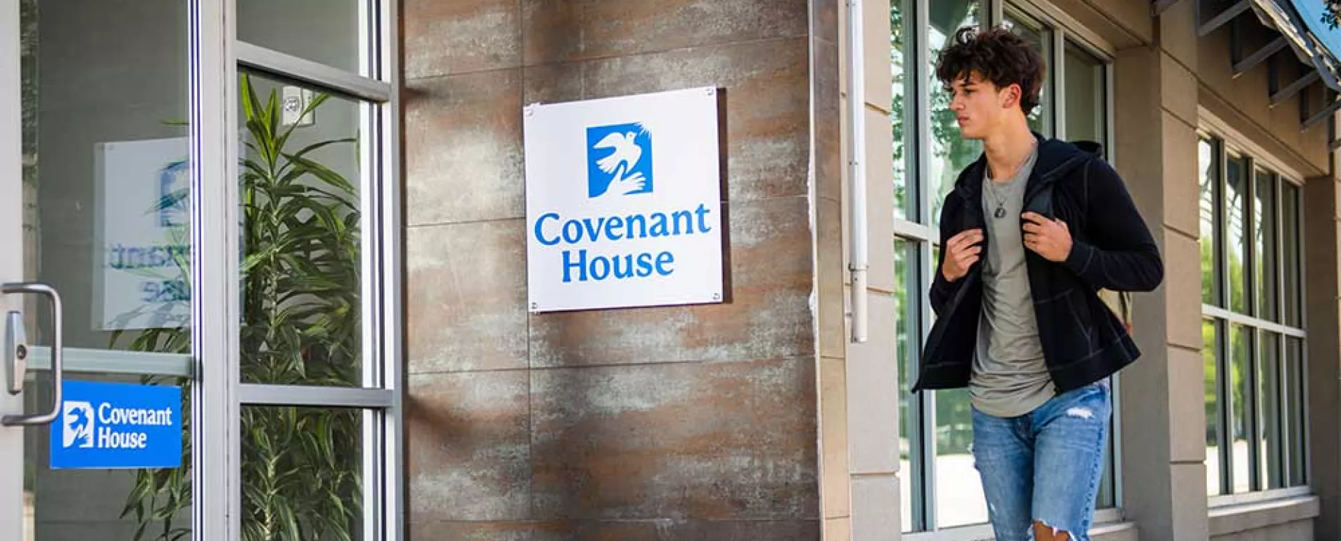 former homeless youth entering Covenant House | Youth Homelessness