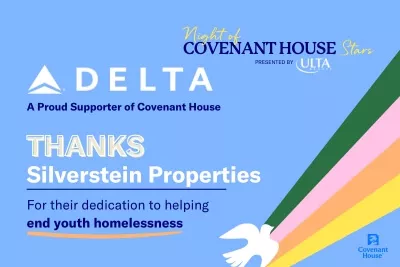 DELTA Thanks Silverstein Properties | Covenant House