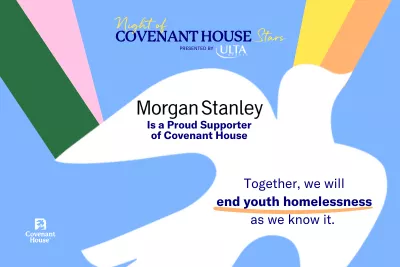 Morgan Stanley supports Covenant House