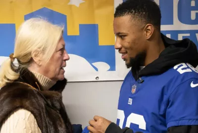 NY Giants Saquon Barkley | Covenant House