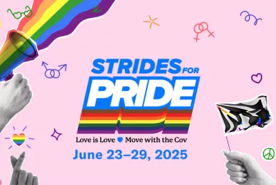 Covenant House Strides for Pride Event Banner