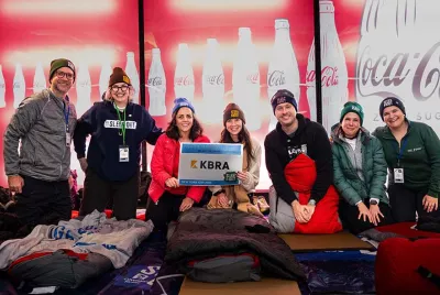 Covenant House global 2025 Sleep Out participants