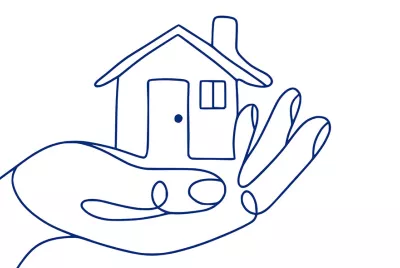 hand holding a house | Covenant House