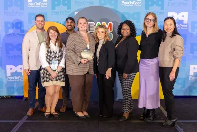 Covenant House awarded Organization of the Year at the P2P Professional Forum