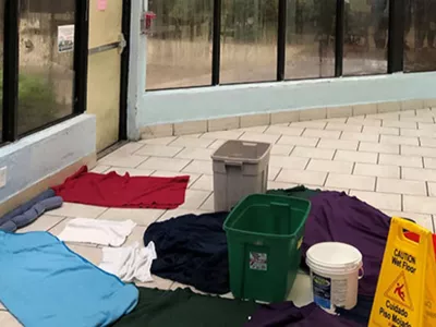 Flooded Covenant House Orlando Site 