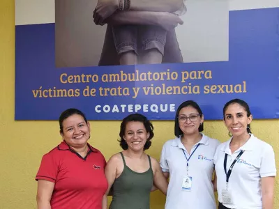 Four-woman team at Covenant House Guatemala