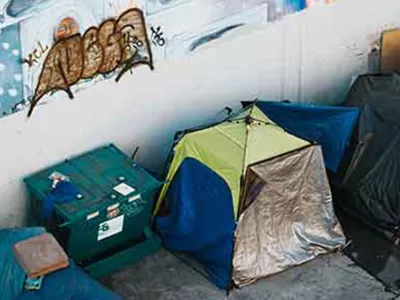 homeless tents | Covenant House