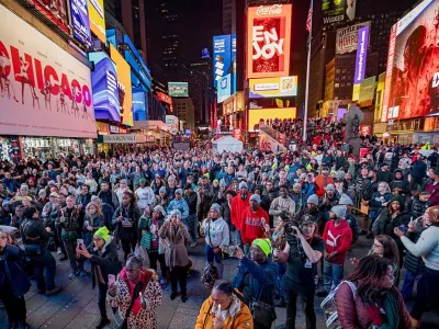 Covenant House Sleep Out at Times Square | Providing safe shelter and care to homeless kids