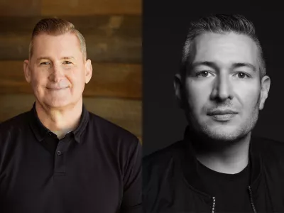 Portraits of Bill Bedrossian and Dan Freed | Covenant House 