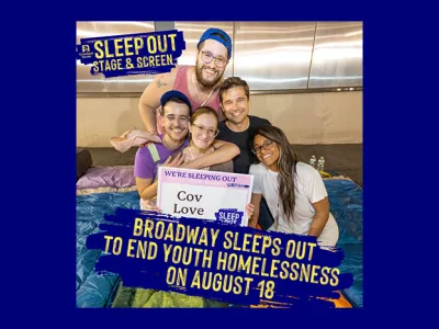 Covenant House Stage & Screen Sleep Out Volunteers