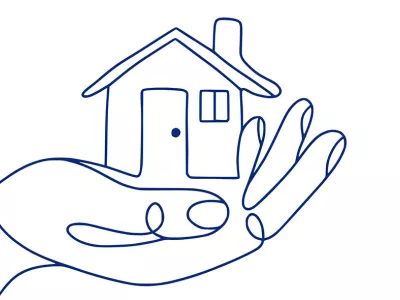 hand holding a house | Covenant House