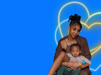 homeless young woman and her baby girl | Covenant House