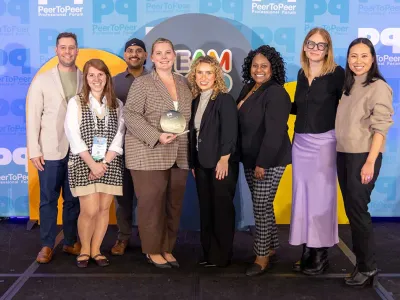 Covenant House awarded Organization of the Year at the P2P Professional Forum