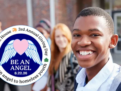 Covenant House Be An Angel Day | smiling previously homeless young people